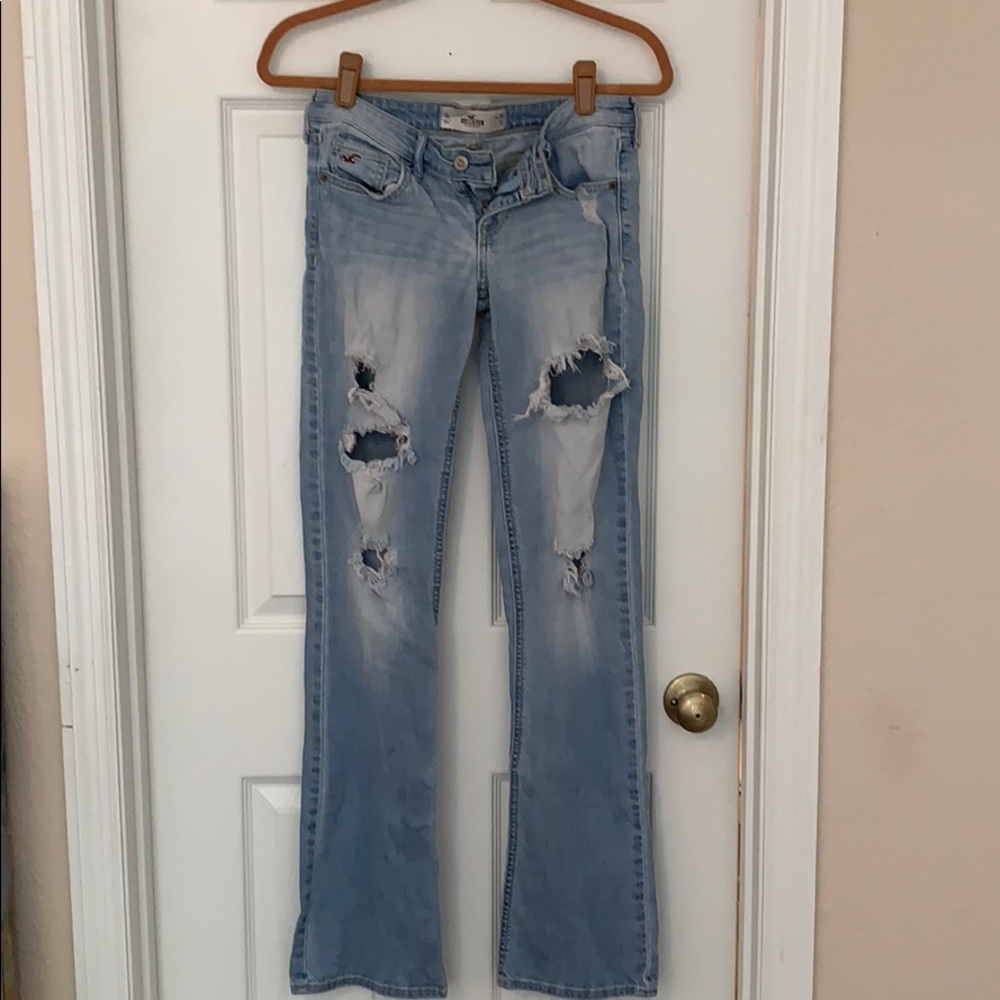 Hollister distressed jeans